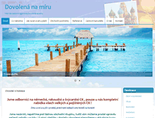 Tablet Screenshot of dovolenanamiru.com